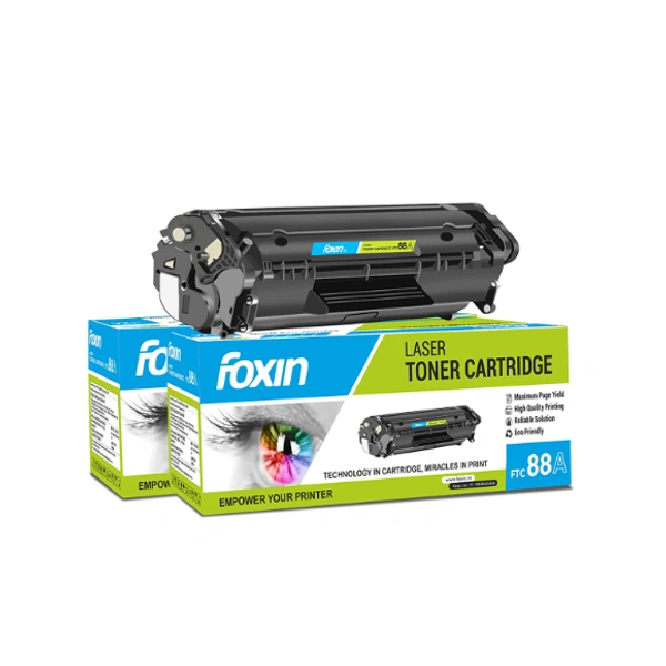 Foxin FTC-88A Toner Cartridge Compatible for Hp Laser-Jet Series (Black) - COD ,PHONEPAY,GOOGLE PAY,NETBANKING,UPI PAYMENT,DEBIT & CREDIT CARD PAYMENT.